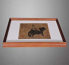 江州书画装裱配框服务案例